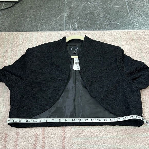 NWT Connected Apparel Cropped Bolero Jacket Formal Coverup Size XL - Picture 7 of 9
